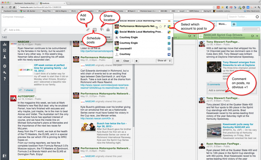 How to use Hootsuite